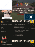 Laphar Giat Siswa Diktuk Ba Polri Gel 1 T.A 2024 (Minggu 25 Februari 2024)