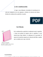 Tipos y Caracteristicas de Condensación