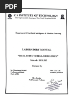 Dsa Lab Manual Bcsl305