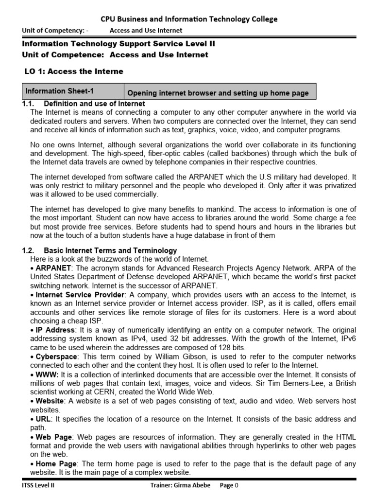 access-and-use-internet-it-level-1-pdf-world-wide-web-internet-web