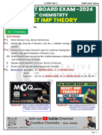 12th Chemistry Most IMP Theory EM - 2024 Ajay Jadeja