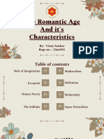 The Romantic Age