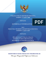 Undangundang Nomor 14 Tahun 2008 Tanggal 30 April 2008