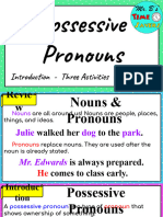 FREE Lesson - Possessive Pronouns (3.11dvii)