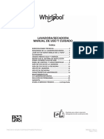 Manual de Usuario Whirlpool 7MWGT4027HW (Español - 32 Páginas)