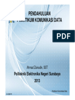 Pendahuluan Praktikum Komunikasi Data