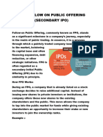 Fpo: Follow On Public Offering (Secondary Ipo)