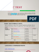 (TOEIC TEST) Smart Keys To Increase Your Score in TOEIC Listening and Reading