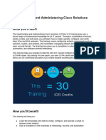 Implementing and Administering Cisco Solutions (CCNA) v2.0: What You'll Learn