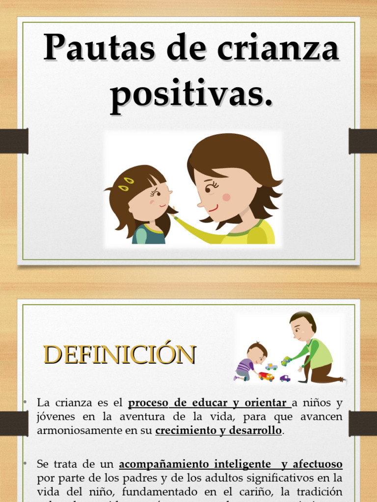 4 Pautas De Crianza Positiva Pdf Autoestima Psicología Social