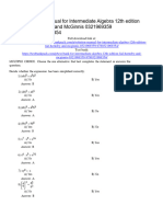 Intermediate Algebra 12Th Edition Lial Test Bank Full Chapter PDF