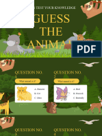 Guess The Animal Game! Science Nursery