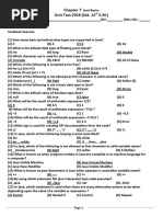 ANSWER KEY (7) - 70 Que