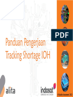 Panduan Pengerjaan Tracking Shortage IOH