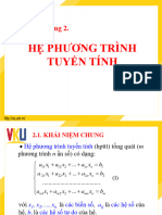 Chuong 2. He Phuong Trinh Tuyen Tinh-Gui SV