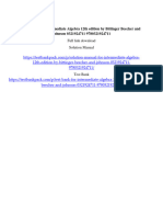 Test Bank For Intermediate Algebra 12Th Edition by Bittinger Beecher and Johnson 0321924711 978032192471 Full Chapter PDF