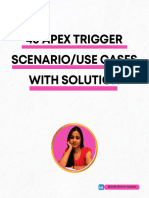 40 Apex Trigger Scenario Use Cases With Solution
