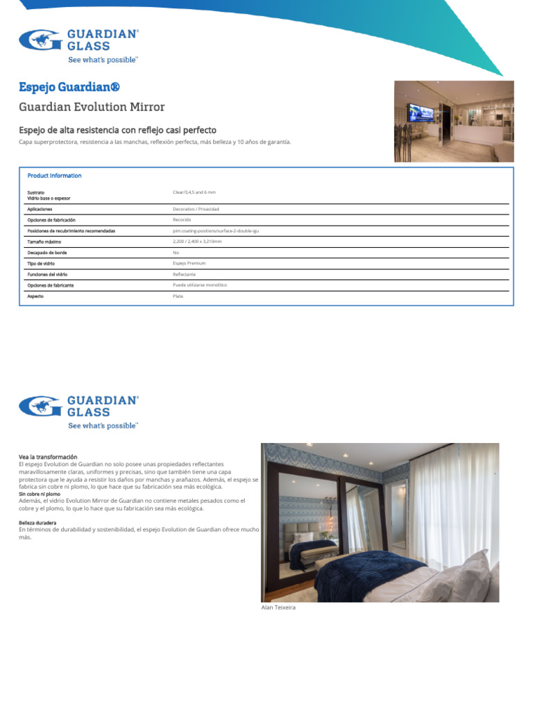 Guardian Evolution Mirror | PDF | Cobre | Espejo