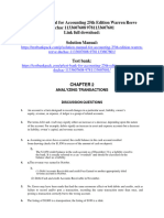 Solution Manual For Accounting 25Th Edition Warren Reeve Duchac 1133607608 978113360760 Full Chapter PDF