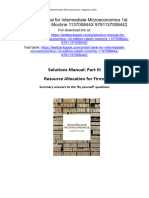Intermediate Microeconomics 1St Edition Mochrie Solutions Manual Full Chapter PDF