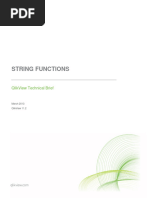 String Functions - Technical Brief