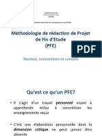 Methodologie de Redaction PFE