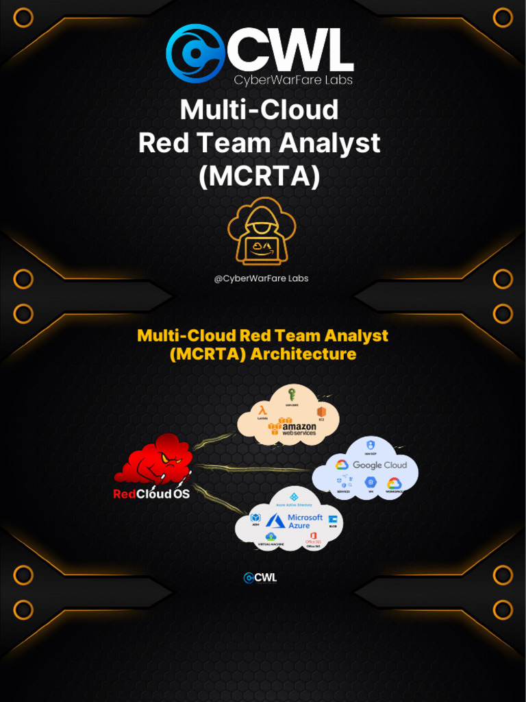 MCRTA: Multi-Cloud Red Teaming Guide | PDF | Computers | Technology ...