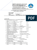 Soal IPAS SAS 1 Kls 4