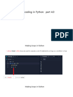 Class 14 - Basic Coding in Python - 5