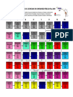 Mapa Curricular LCP 2009