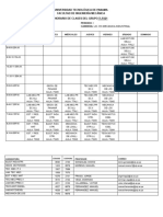 Horario Grupo