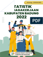 Statistik Ketenagakerjaan Kabupaten Badung 2022