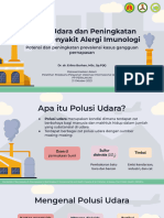 DR Erlina - Polusi Udara Dan Peningkatan Kasus Penyakit Alergi Imunologi