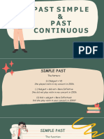 Past Simple Continuous Tense XI LM