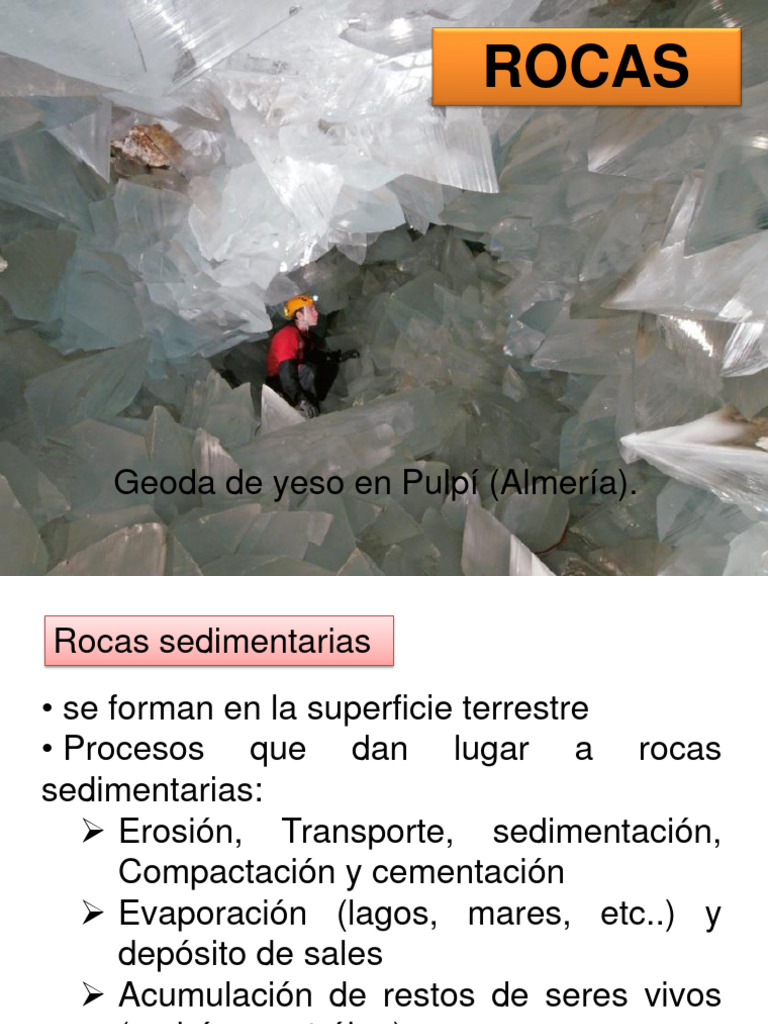 Tipos de Rocas: Sedimentarias, Ígneas y Metamórficas | PDF
