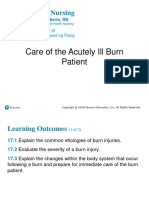 FINALS 4 - Care of The Acutely Ill Burn Patient