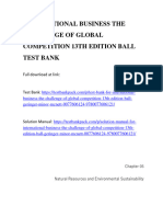 Filedate - 461download International Business The Challenge of Global Competition 13Th Edition Ball Test Bank Full Chapter PDF