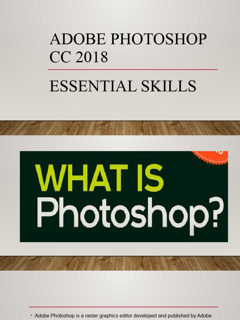 Adobe Photoshop CC 2018 Essentials Guide | PDF | Art
