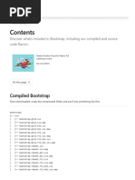 Contents Bootstrap v5.3