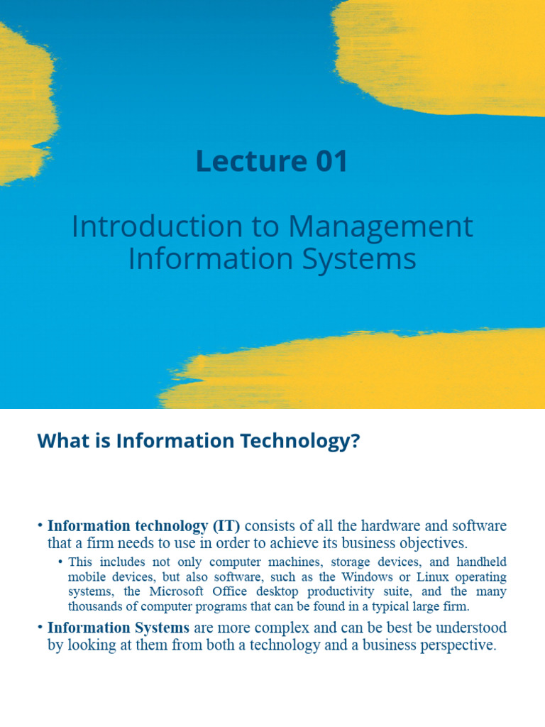 Introduction To Management Information Systems | PDF