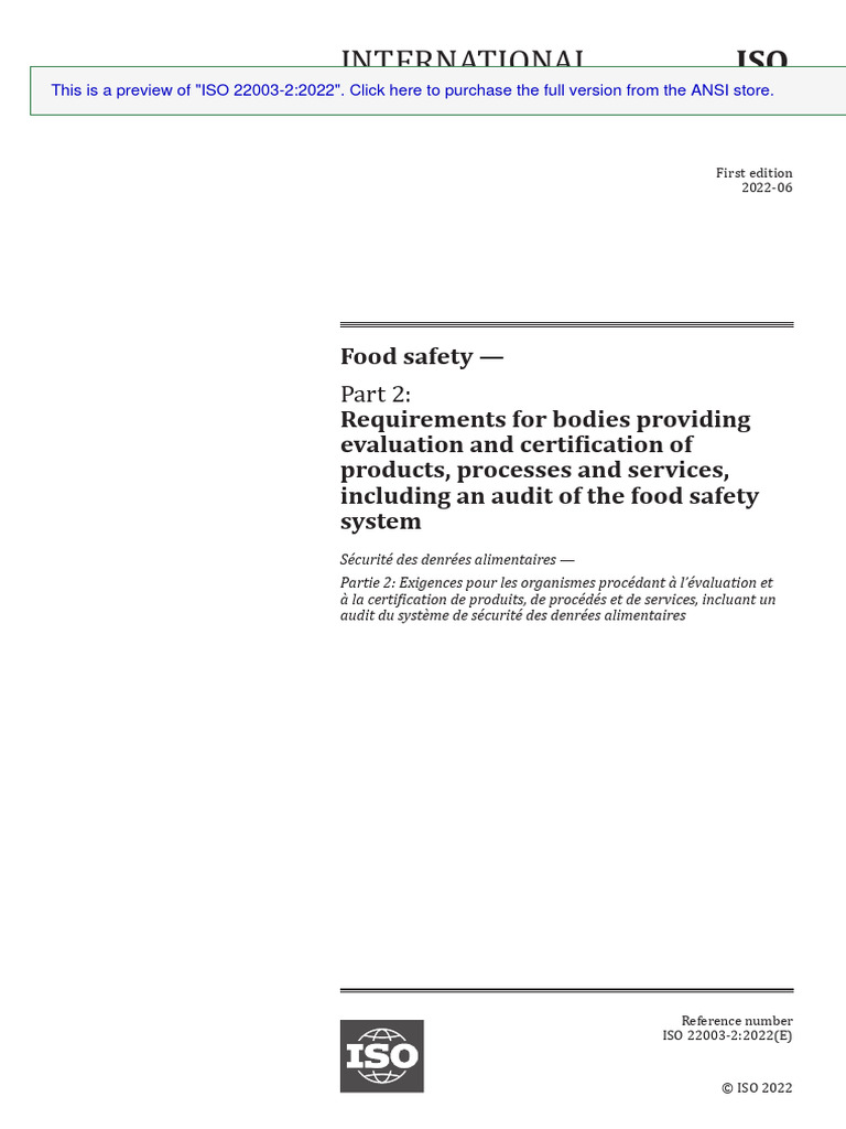 Preview - ISO+22003 2 2022 | PDF | International Organization For ...
