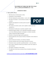 s.5 s.6 Economics Scheme of Work Revision Past Papers