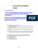 International Economics 4Th Edition Feenstra Test Bank Full Chapter PDF