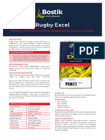 Technical Data Sheet - BOSTIK Rugby Excel