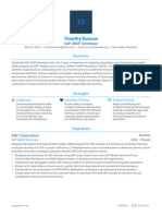 Timothy Duncan Resume