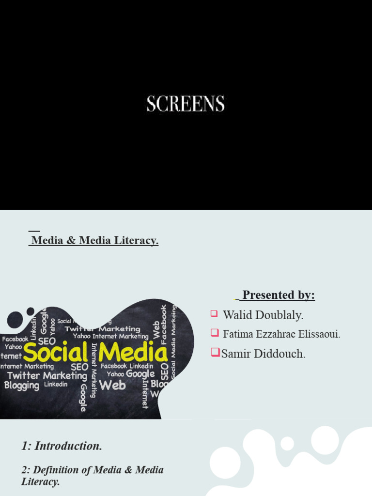 Understanding Media Literacy Essentials | PDF | Mass Media | Social Media