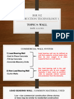 Topic 9 - Wall - BSR552