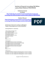 Test Bank For Introduction To Financial Accounting 11Th Edition Horngren Sundem Elliott Philbrick 9780133251036 Full Chapter PDF