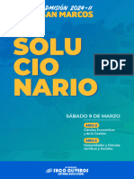 Solucionario Sábado 9 de Marzo