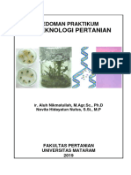 Pedoman Praktikum Bioteknologi Pertanian 2024